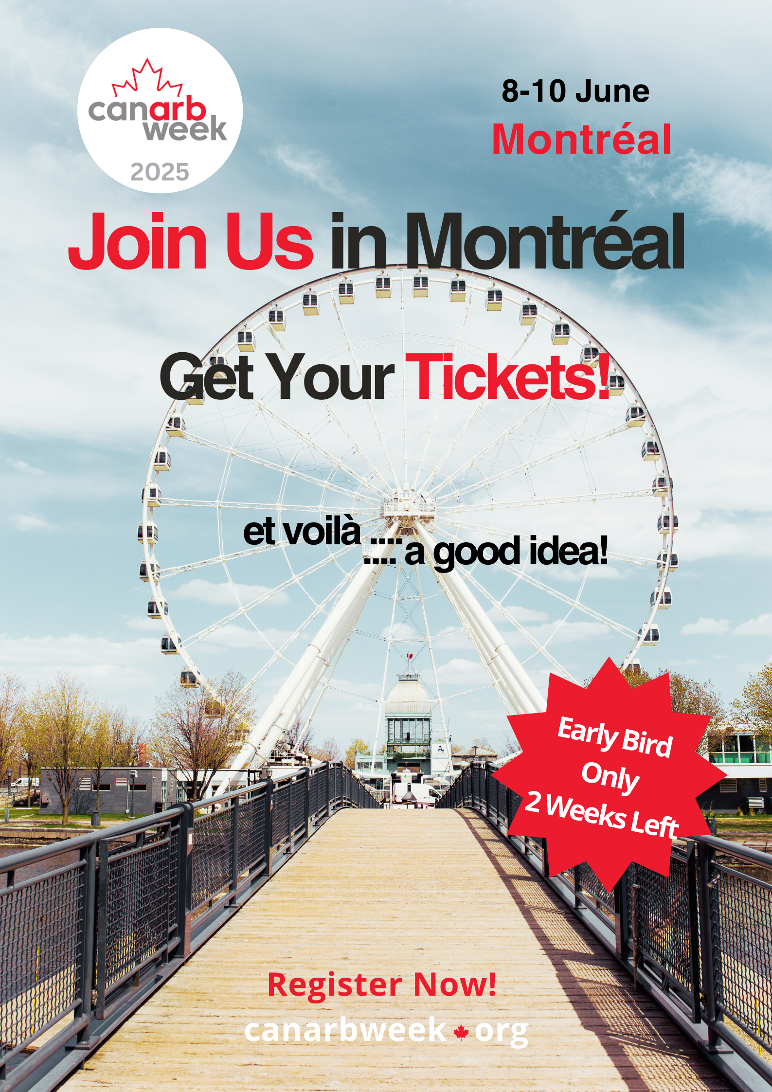 Featured image for “Early Bird Ticket Sale Ends in 2 Weeks”