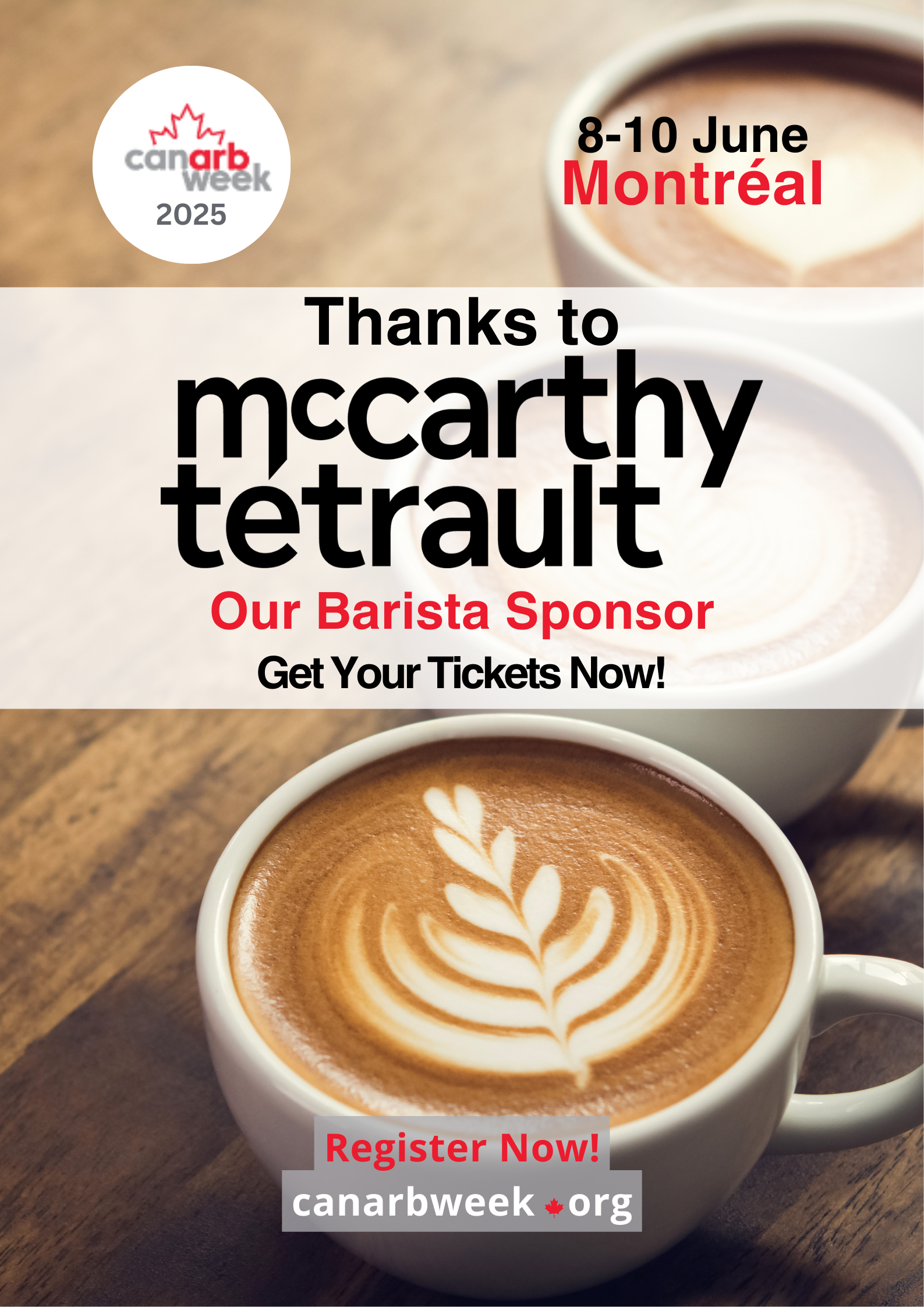 Featured image for “Thanks to McCarthy Tétrault: Our Barista Sponsor!”